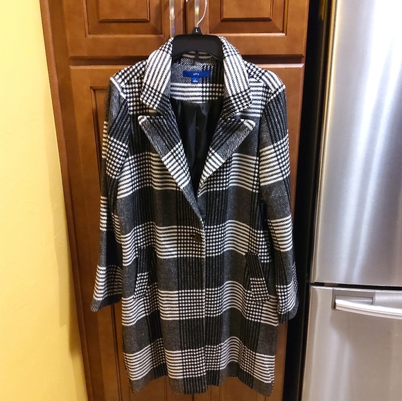 NWT Apt.9 Plaid* Coat XL Firm Price**Last 1 - Picture 2 of 7